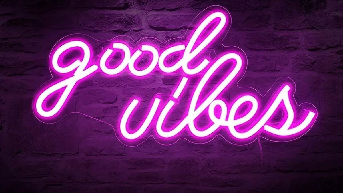 good vibes only lights
